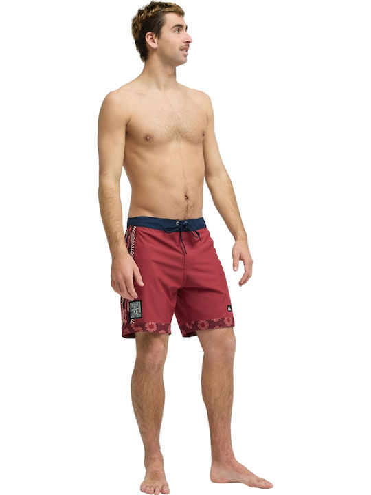 Surfsilk Men's Swim Shorts Burgundy