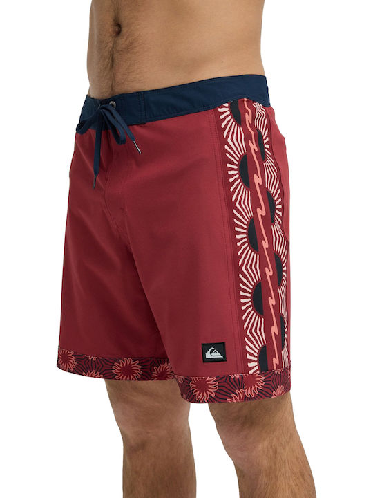 Surfsilk Men's Swim Shorts Burgundy
