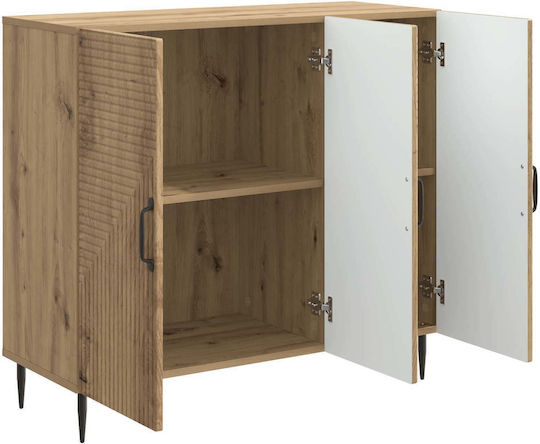 Holzsideboard Braun 89x34.5x80cm