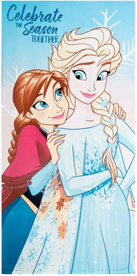 Disney Frozen Celebrate Kids' Beach Towel Set 70x140cm + Swimming Goggles for Beach + Pool