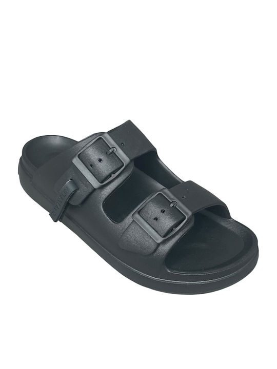 Vibe Men's Flip Flops Black