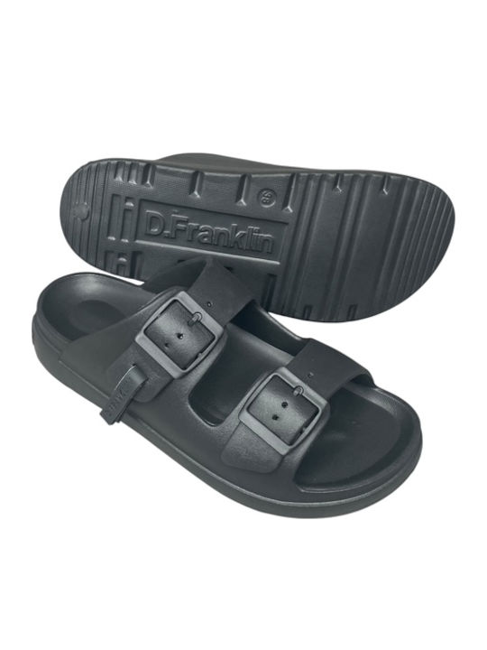 Vibe Men's Flip Flops Black