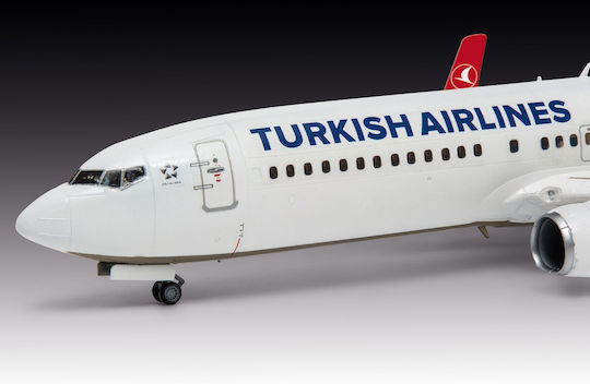 Assembly Model Revell Airplane Boeing 737-800 Turkish Airlines 63 Pieces