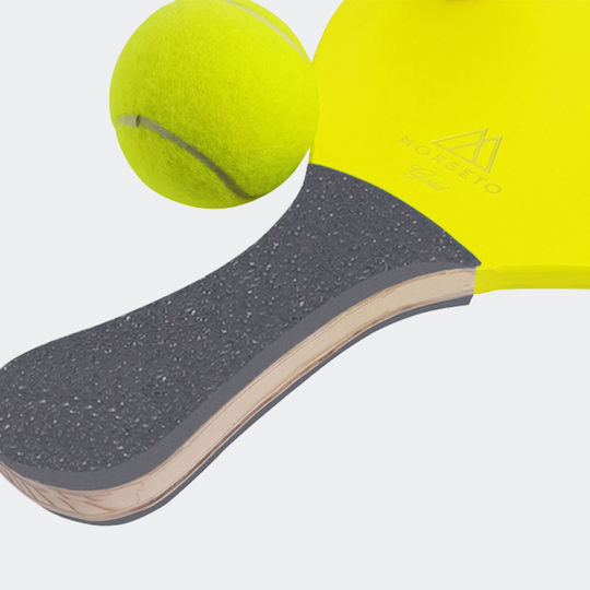 Ρακέτα Παραλίας Morseto Yellow Grey Straight Grip