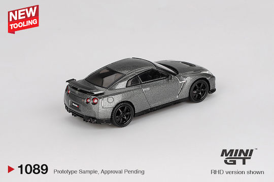 Nissan Gt-r R35 Ediție Crs Gri Metalizat Închis 2013 Scara 1:64 Mini Gt Mgt01089-r