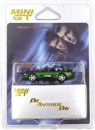 Model Mașină Jaguar Xkr Film „Die Another Day” Ambalaj Englezesc 2002 Scara 1:64 Mini GT Mgt00908-007e