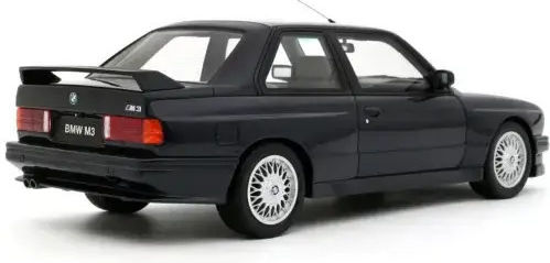 Model Mașină BMW E30 M3 Europameister Macau Albastru Metalizat 1988 Scara 1:18 Otto Models Ot1216