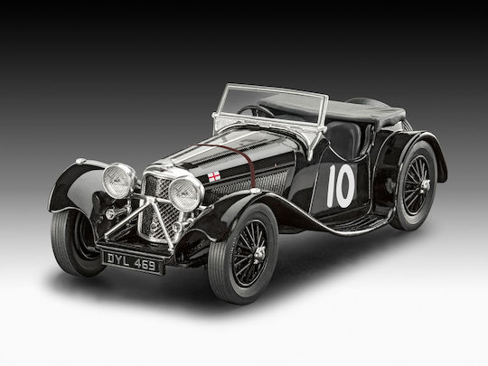 Assembly Model Revell Jaguar Ss 100 Car 75 Pieces