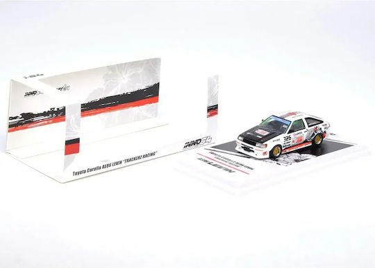 Модел Автомобил Toyota Corolla Levin Ae86 #326 Trackerz Racing 1:64 Inno64