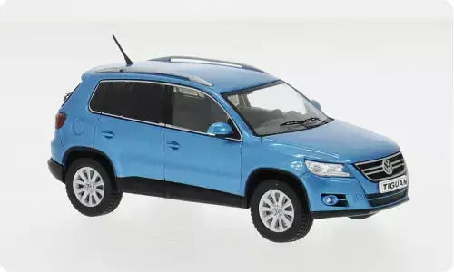 Модел Автомобил VW Volkswagen Tiguan Син Ixo 1:43