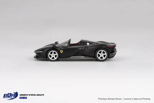 Μακέτα Αυτοκινήτου Ferrari Daytona Sp3 Matt Black 2024 Κλίμακας 1:64 Bbr