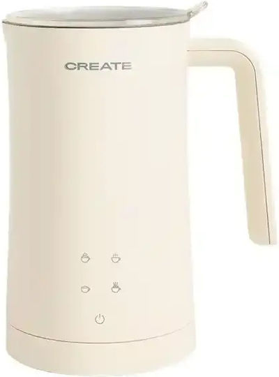 Create Aparat pentru Spumă de Lapte Caldă și Rece cu Acoperire Antiaderentă 580ml