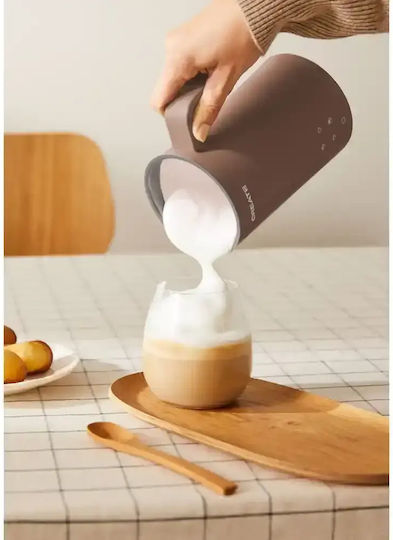 Create Milk Frother Studio Dispozitiv pentru Spumă de Lapte Caldă și Rece cu Acoperire Antiaderentă 580ml