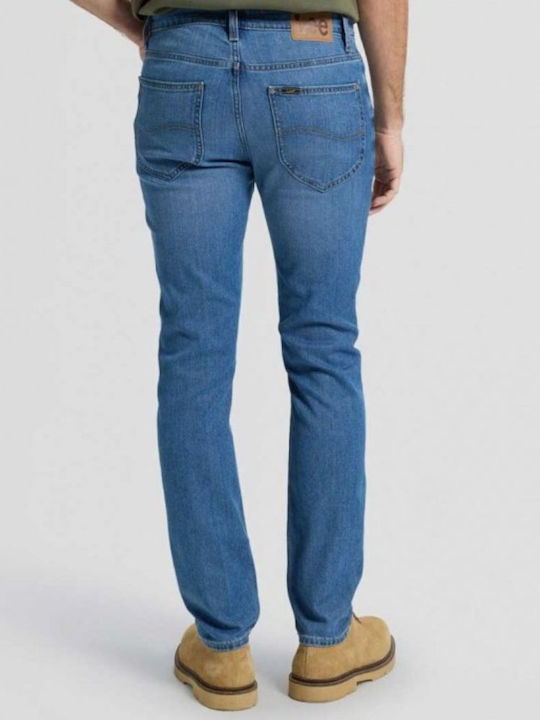 Men's Jeans Pants with Slim Tapered Fit Blue