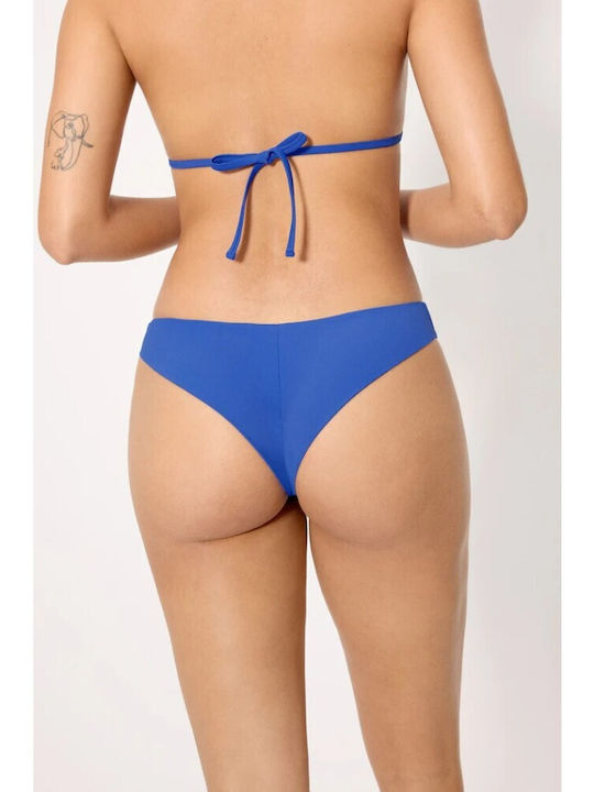 Set Bikini με Αφαιρούμενη Ενίσχυση Μπλε
