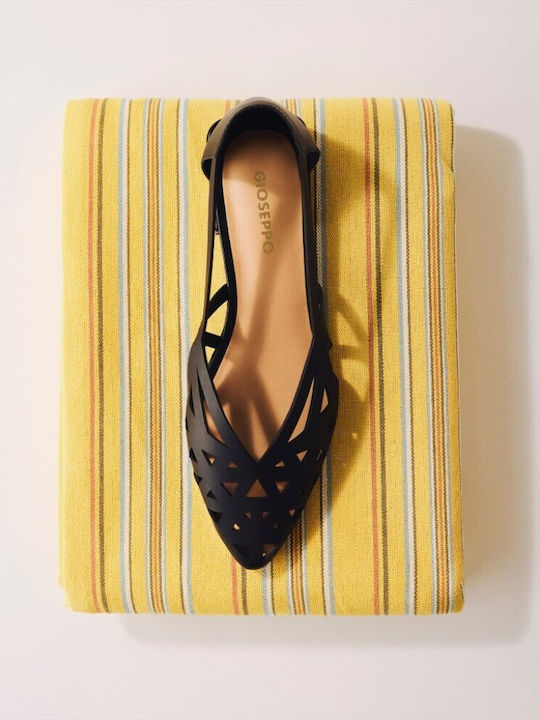 Women's Ballerina Shoes In Black Color