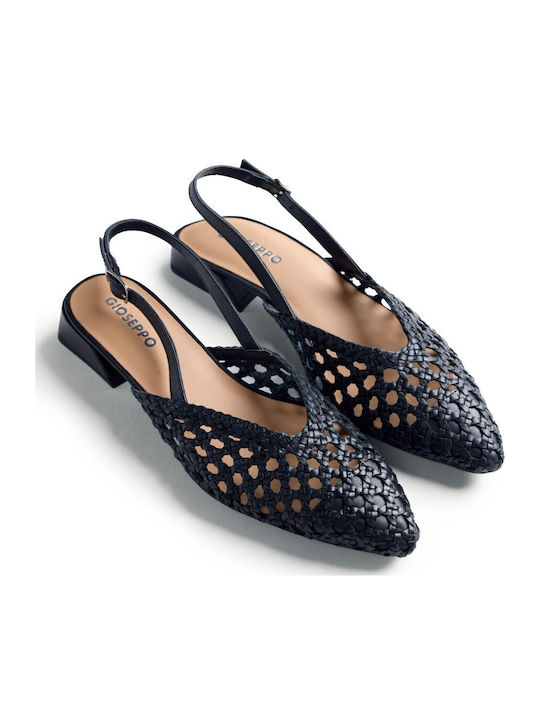 Damen Ballerinas Slingback in Schwarz Farbe