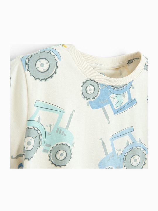 Cool Club Kids Nightwear Summer Cotton Beige