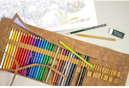 Faber-Castell Buntstifte Packung Rolle 34 Stück
