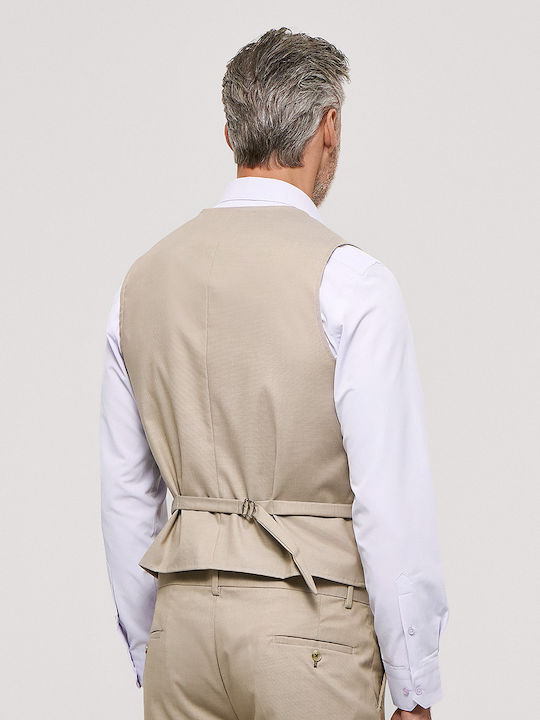 Men’s Vest Beige
