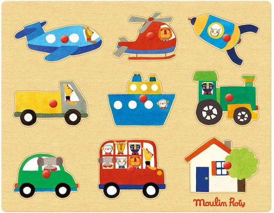 Puzzle Din Lemn Pentru Copii De Peste 3 Ani Moulin Roty