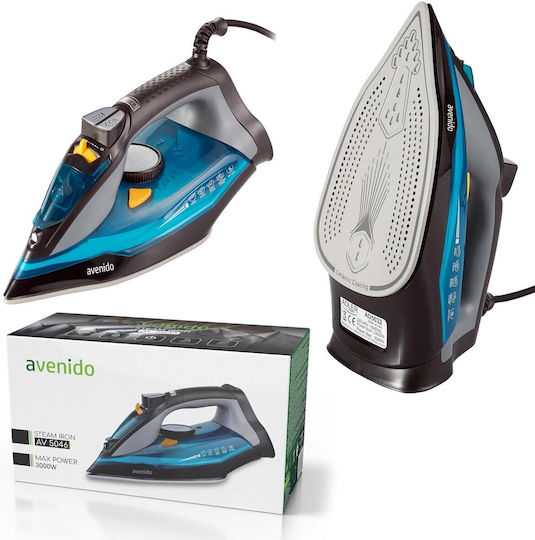 Ютия Avenido Система за Пара 3000W с Керамична Плоча и Непрекъсната Парна Струя 45gr/min