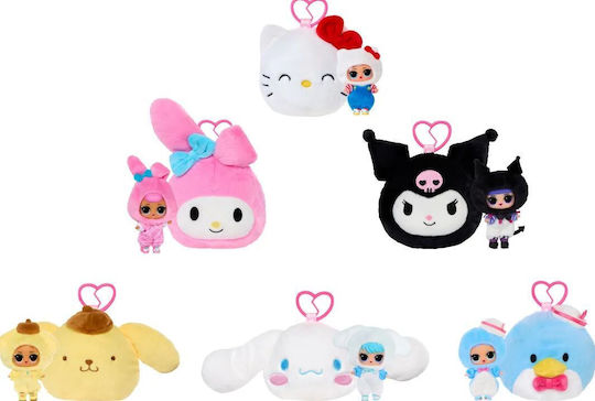 Plush Hello Kitty Double 6 cm Various Designs 1pc