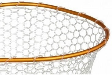 Delphin Softlux Plasă De Pescuit Spinning Plasă Moale 45 X 40 Cm Lungime Mâner 15 Cm Adâncime 25 Cm