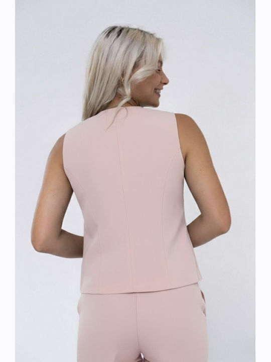 Pink Women's Vest
