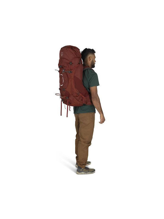 Osprey Aether 65 Ορειβατικό Σακίδιο 65lt Κόκκινο Expedition