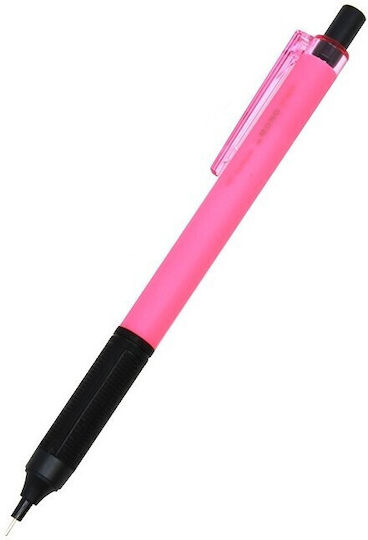 Tombow Mono Graph Lite Mechanical Pencil 0.5mm Neon Pink Dpa-122f 4901991062717