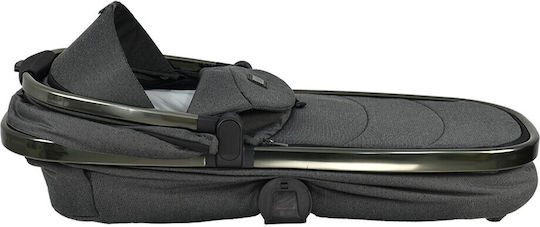 Bebe Stars Onyx Reversible 2 in 1 Baby Stroller Suitable for Newborn Lava Grey