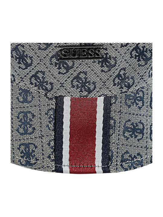 Guess Stoffartiges Herrenhut Stilart Bucket Blau