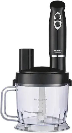 Zelmer Hand Blender With Plastic Rod 1200W Gray