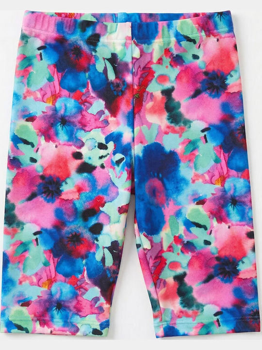 Kids Cycling Short Multicolour Leggings