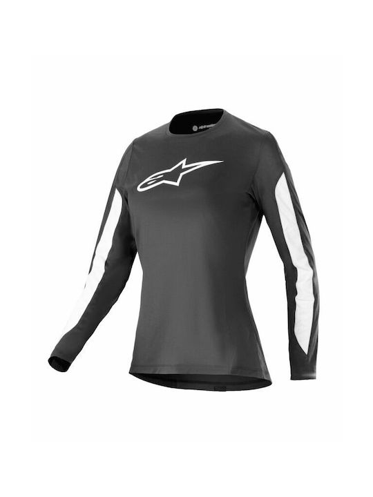 Alpinestars Γυναικεία Μακρυμάνικη Μπλούζα Mountain Bike Μαύρη