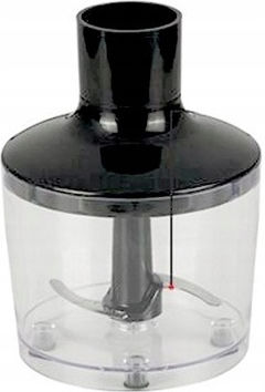 Blender de Mână cu Tijă din Inox 1200W Negru