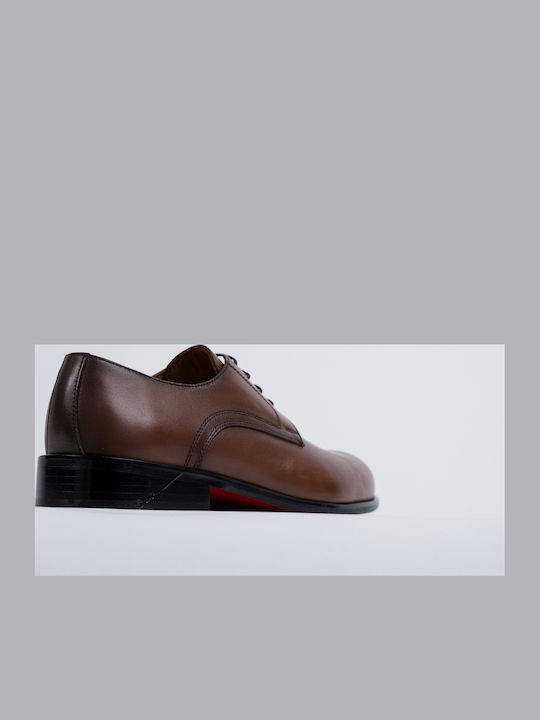 Leather Men's Dress Shoes Tabac Brown