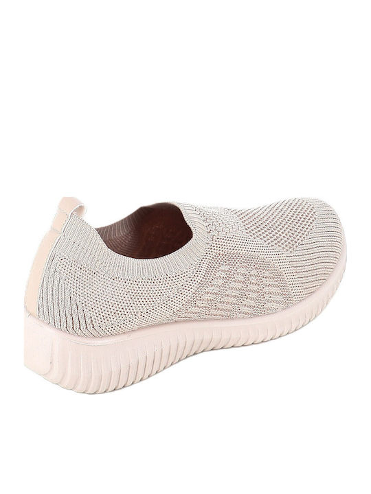 Γυναικεία Slip-On Μπεζ