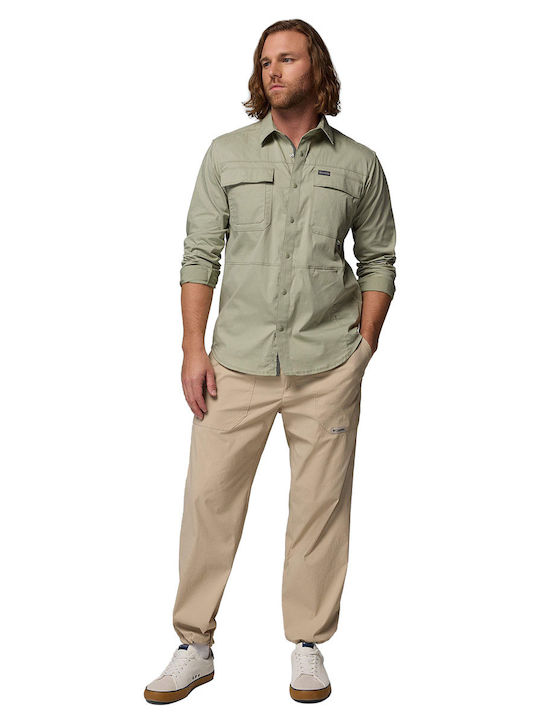 Columbia Männer Lang Bergsteigerhose Beige