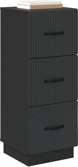 Comodă de Depozitare din Lemn cu 3 Sertare M33xL34.5xÎ87cm