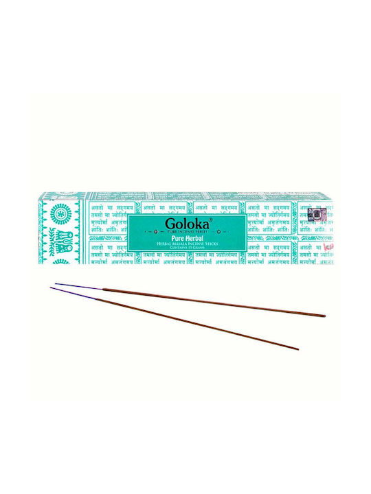 Αρωματικά Στικ Goloka Καθαρά Βότανα Pure Herbal Βάρος 15 G