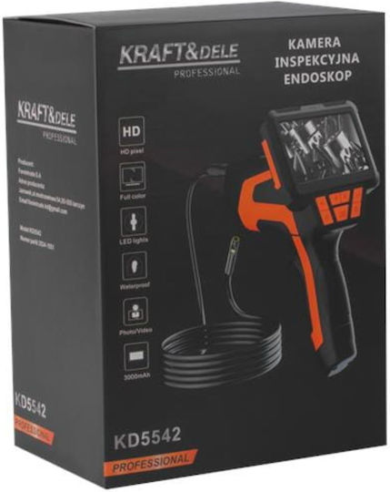 Cordless Inspection Camera Kraft&dele Kd5542 3 Ah 4.3"