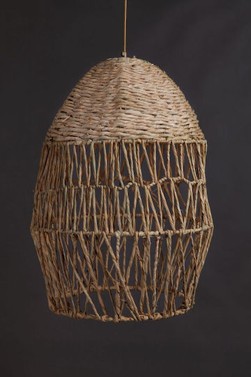 Straw Κρεμαστό Φωτιστικό με Ντουί E27 52x52εκ.