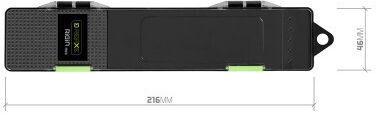 Delphin Reaxe Rigin Mini Feeder Rig Box 216 X 46 Mm