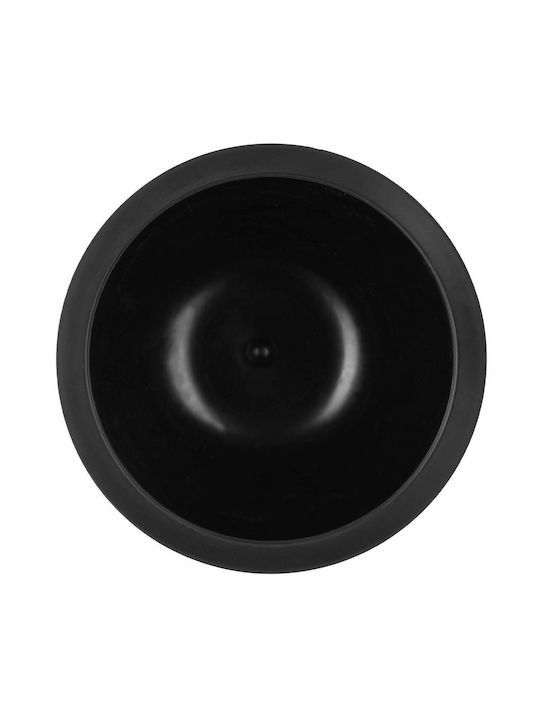 Insert Pot Flower Stands Loft Round Black 29 Cm