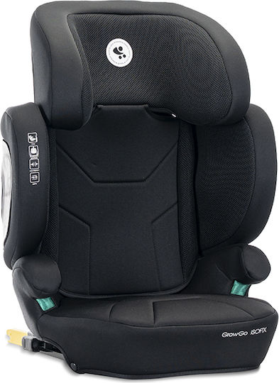 Lorelli GrowGo Καθισματάκι Αυτοκινήτου High-back Booster i-Size με Isofix Black