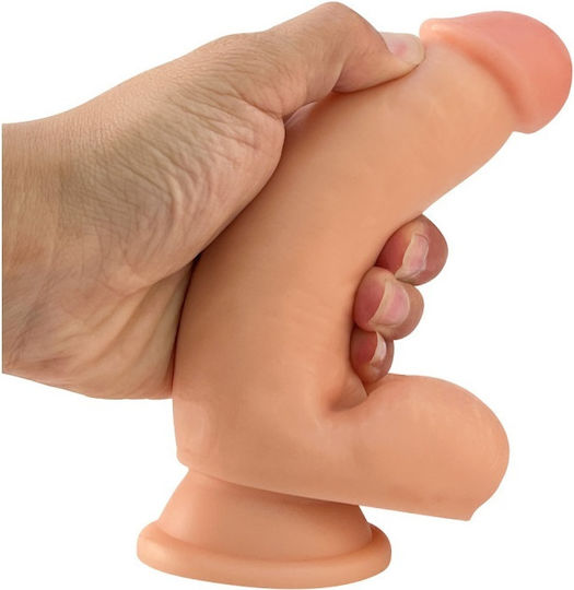 Ophelia's Dream Realistisches Dildo mit Hoden und Saugnapf Flesh