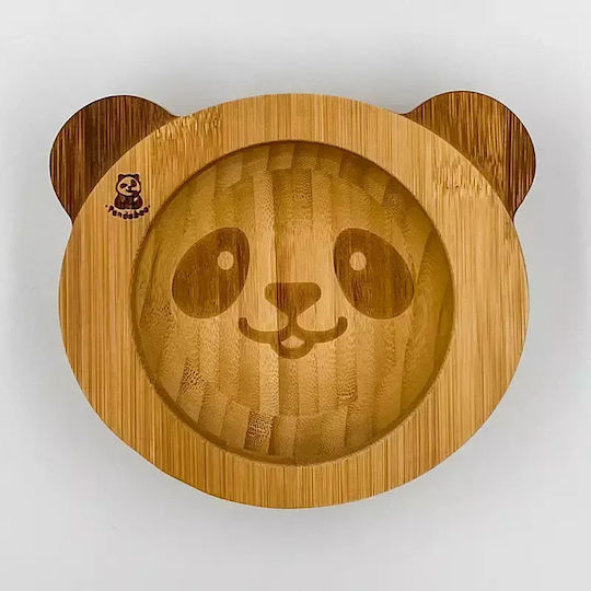 Pandaboo Baby- und Kleinkinder-Teller und -Schüsseln Schale aus Bamboo Lila