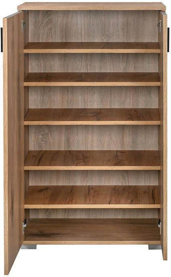 Wooden Shoe Organizer Valenor 69x34x120cm